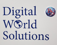 Logo of Digital World Solutions Inc - Printing Company in New York