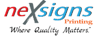 Logo of neXsigns LLC - Printing Company in Delaware