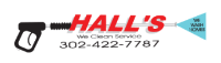 Logo of Hall's We Clean Service - Power Washing Company in Delaware