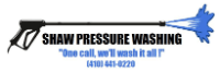 Logo of Shaw Pressure Washing, LLC - Power Washing Company in Maryland