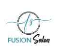 Logo of Fusion Salon a hair salon company serving Wilmington Delaware