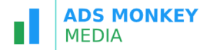 Logo of Ad Monkeys Media - Web Design Company in California