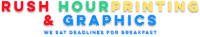 Logo of Rush Hour Printing and Graphics - Printing Company in Washington DC