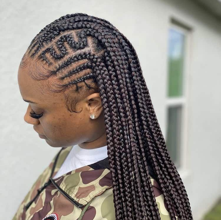 Photo of a Tribal Braids hairstyle