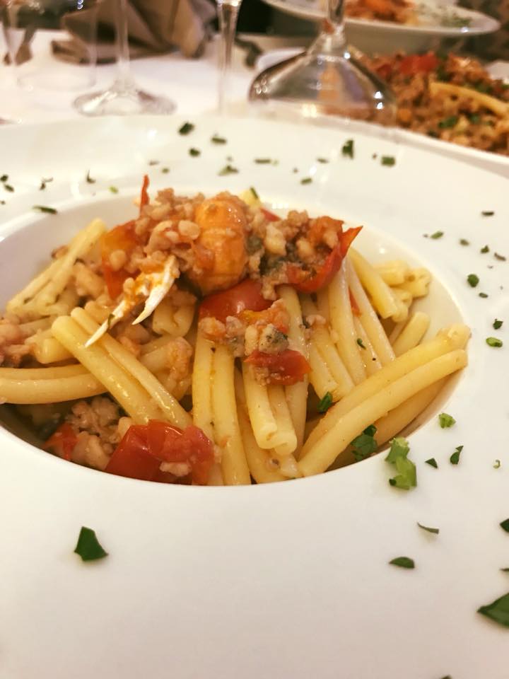 trofie ai frutti di mare