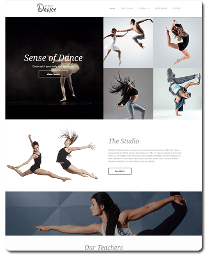 Dance Fitness Website