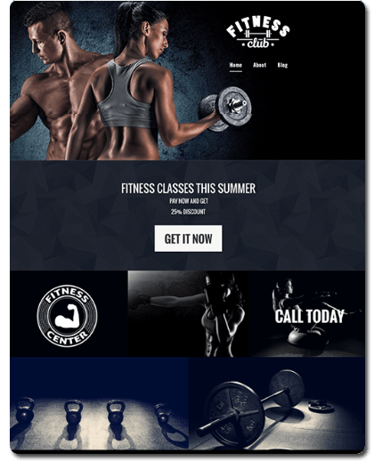 Fitness Website