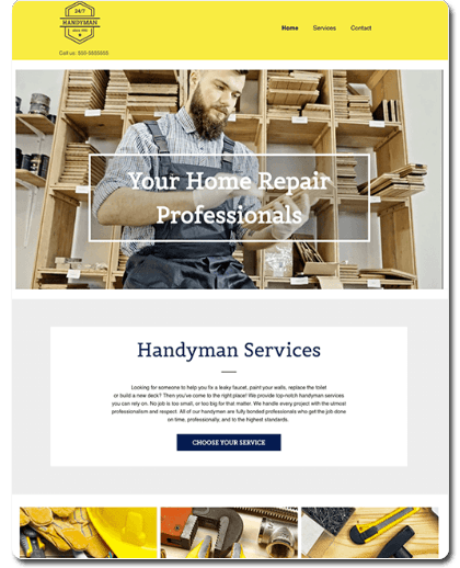 Handyman Tradies Website
