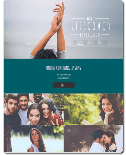 Life Coach Website