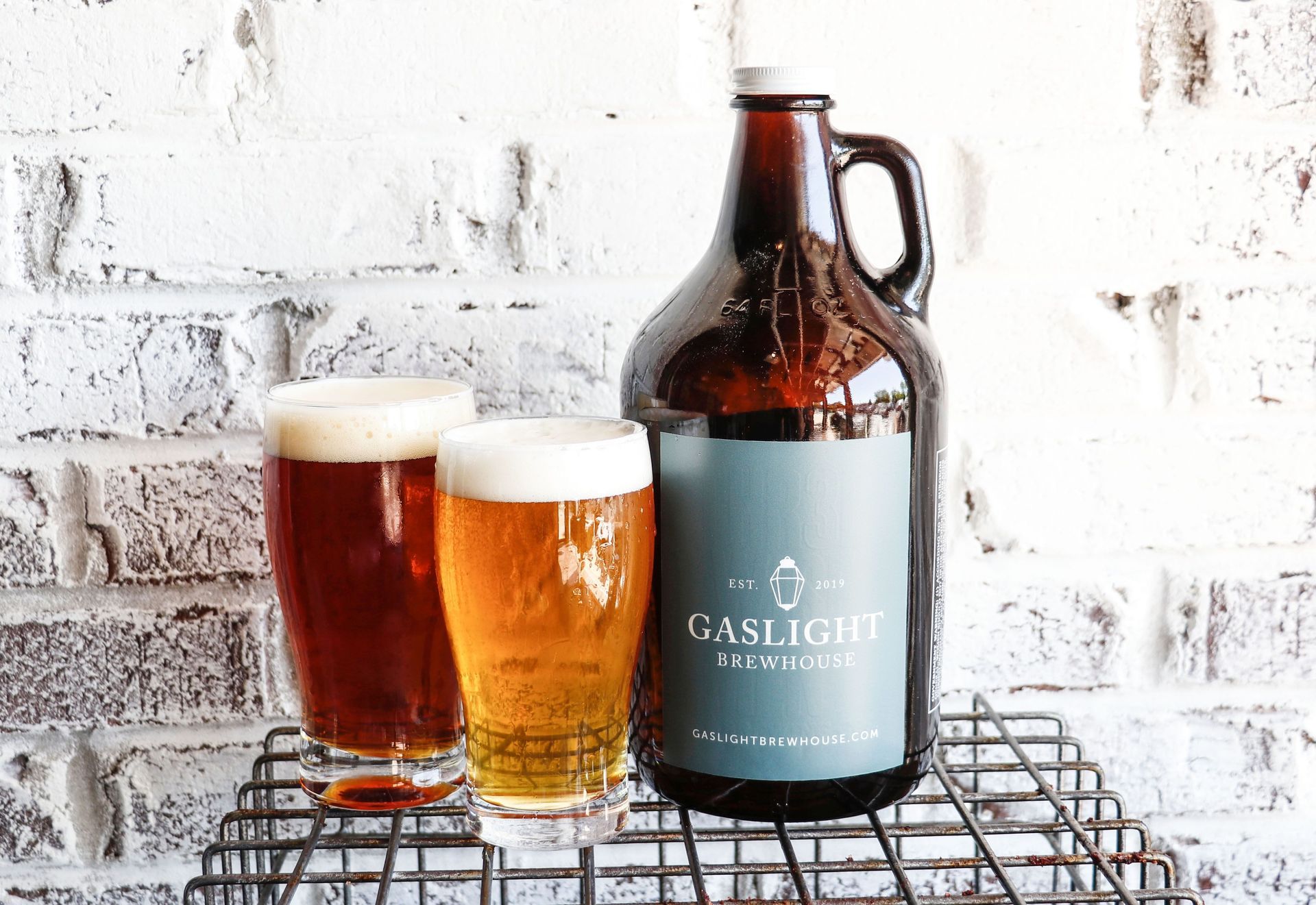 gaslight growler and beer