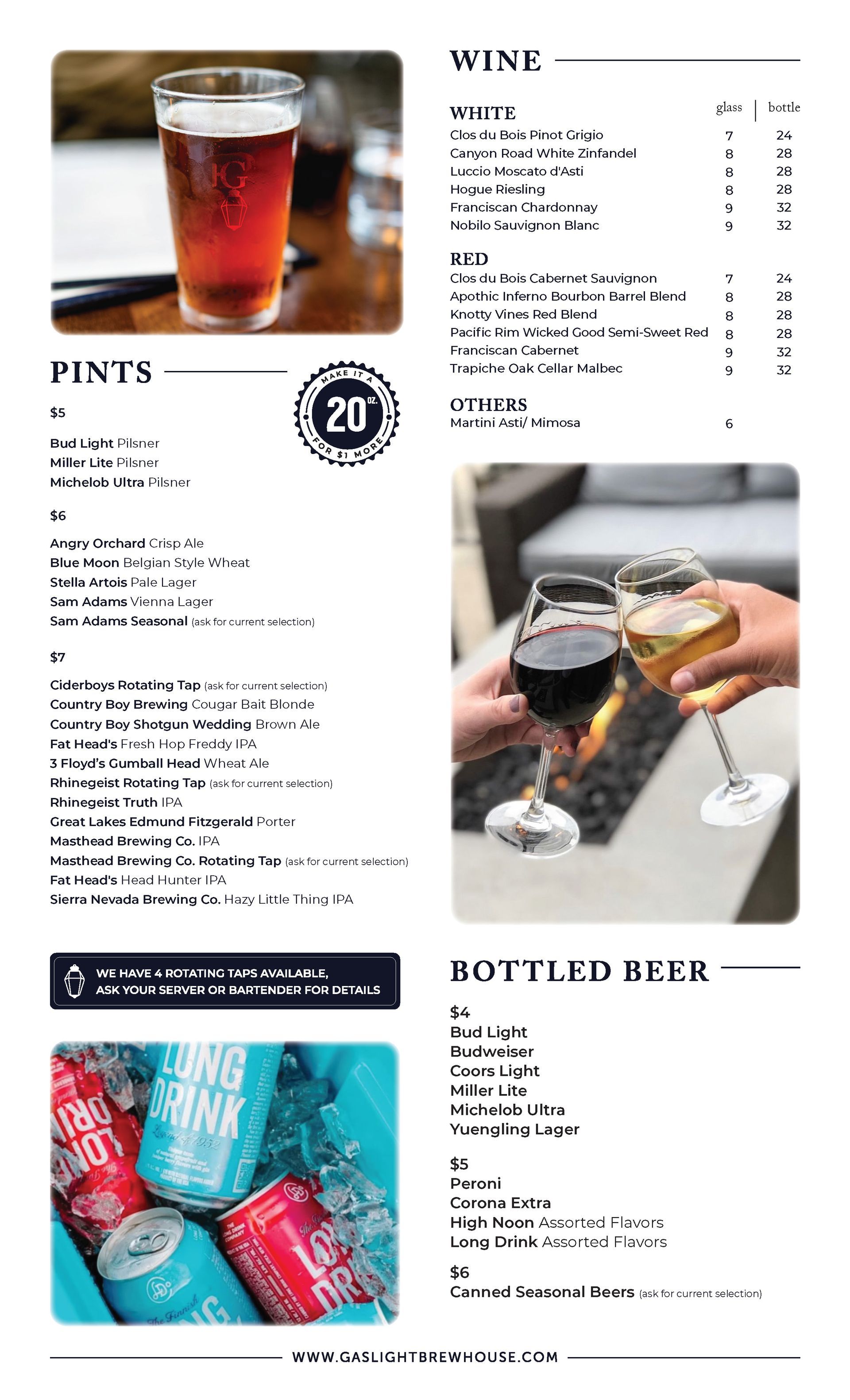 drink menu page 2