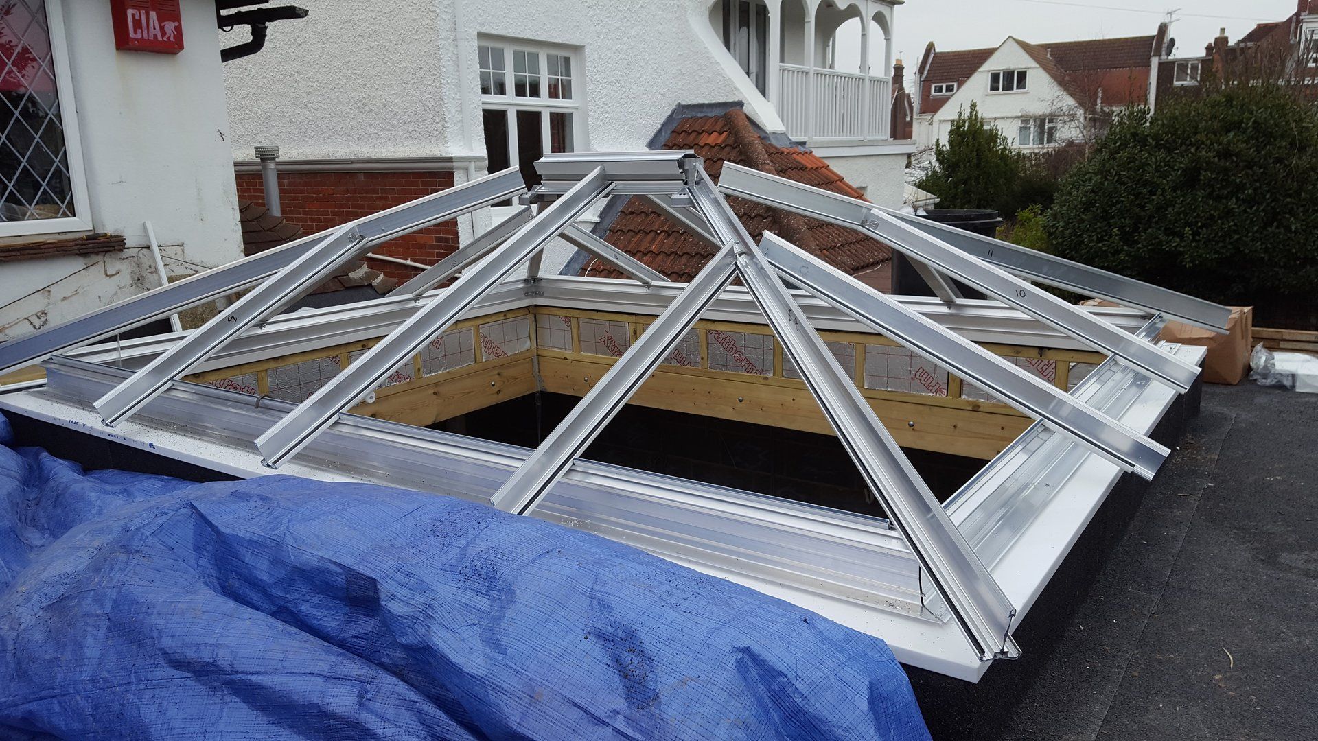 roof frame work
