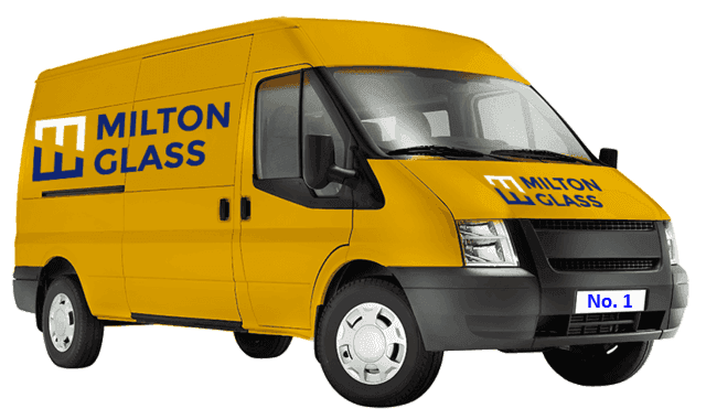Milton Glass Supplies van