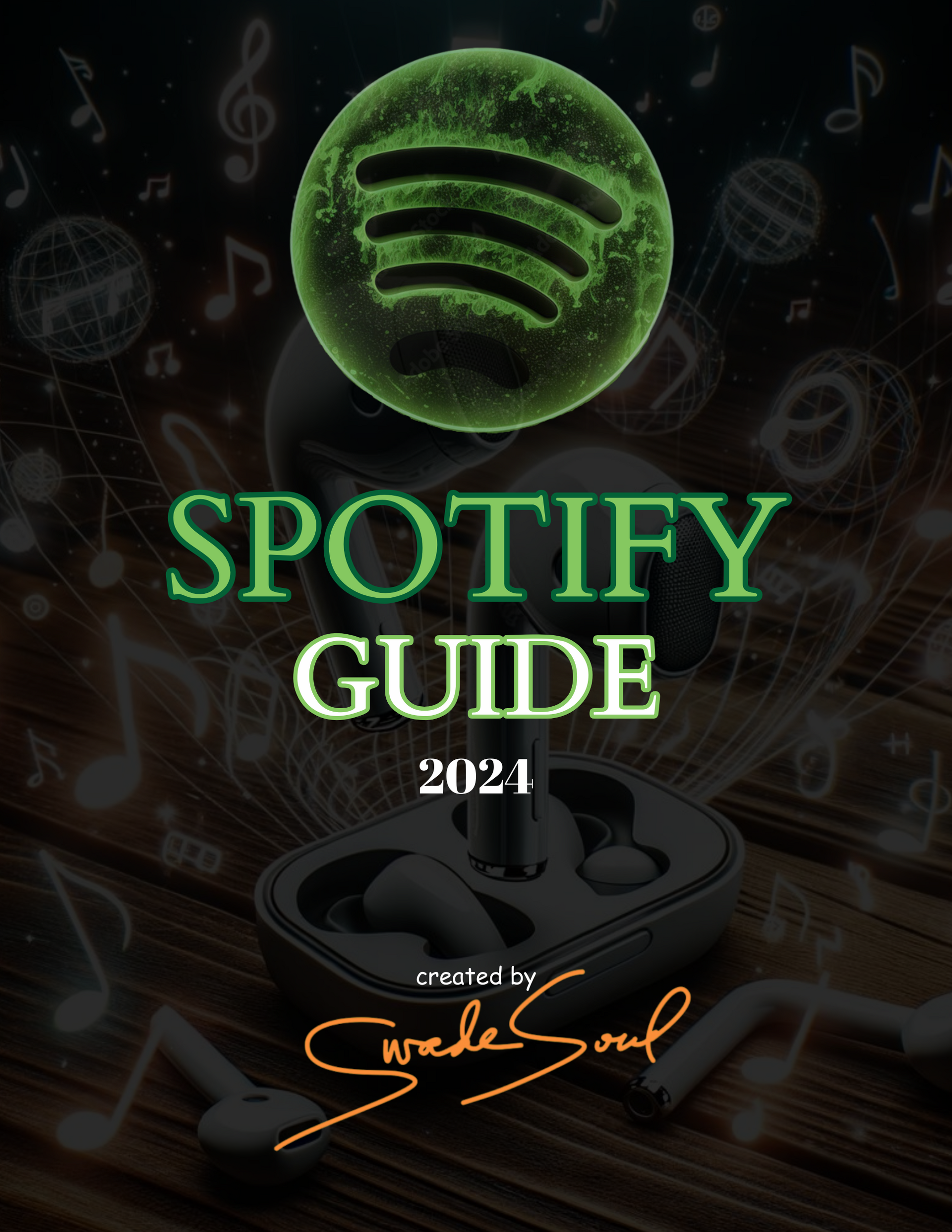 the cover of a spotify guide for 2021