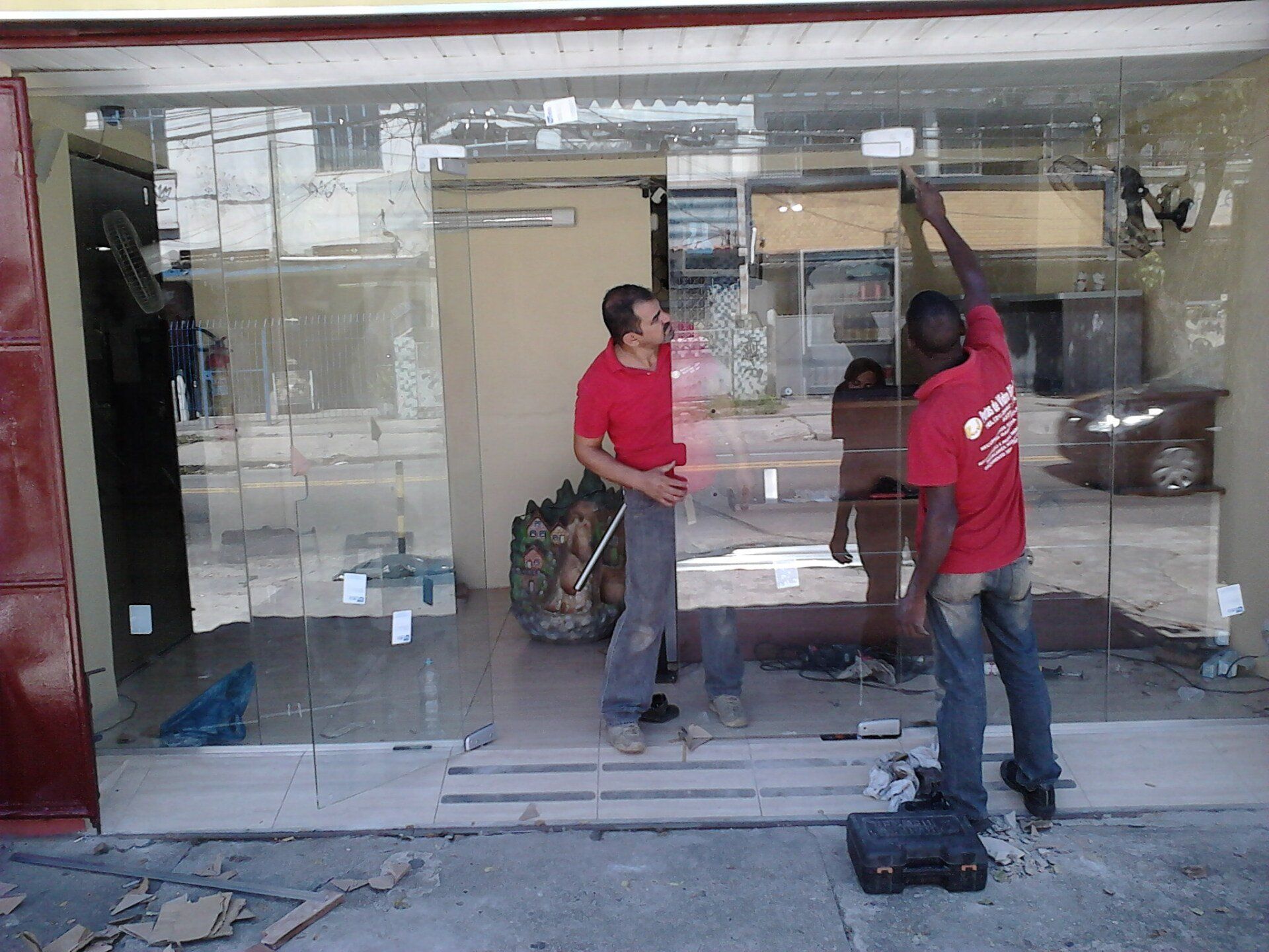 Manutenção em Portas de Vidro - RJ Portas de Vidro Blindex