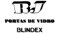 Logo - RJ Portas de Vidro Blindex