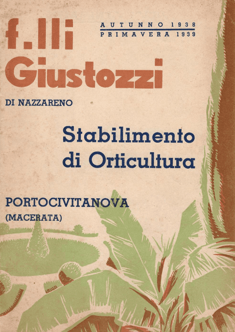 documento storico Giustoppi Piante