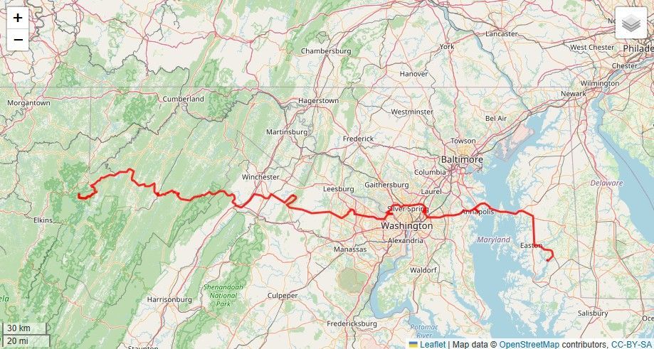 Reiseroute Reiseroute