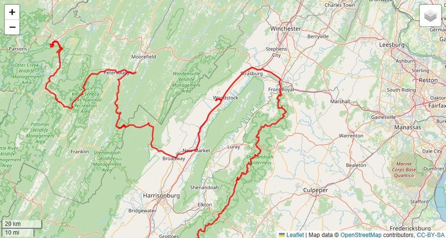 Reiseroute Reiseroute