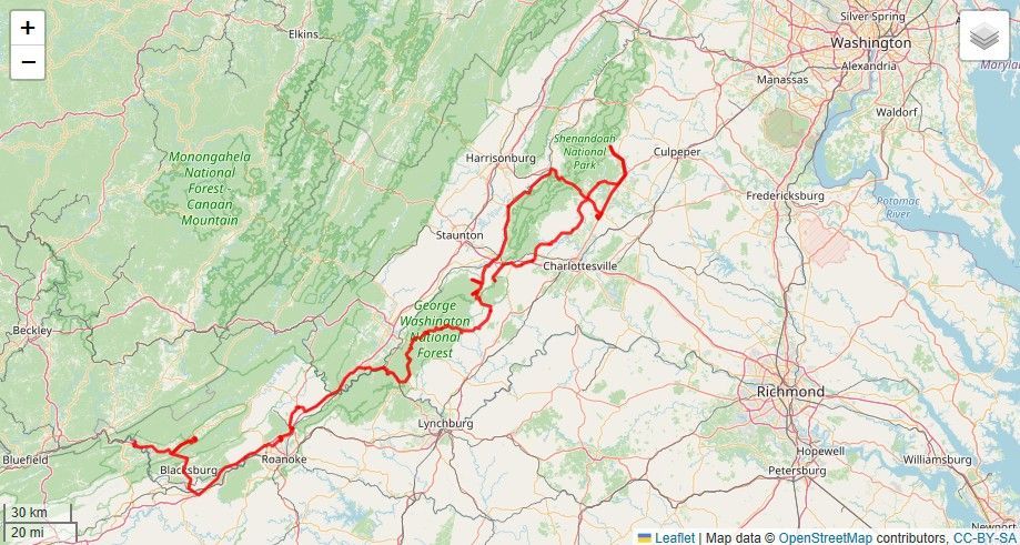 Reiseroute Reiseroute