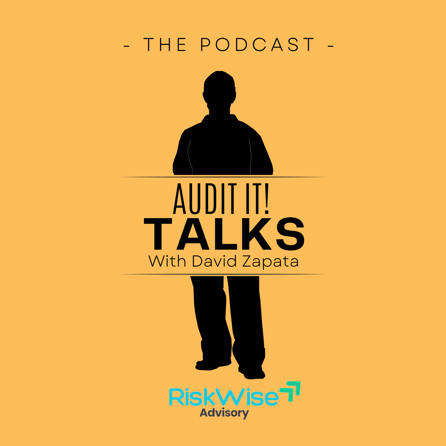The cover of the podcast audit it talks with david zapata