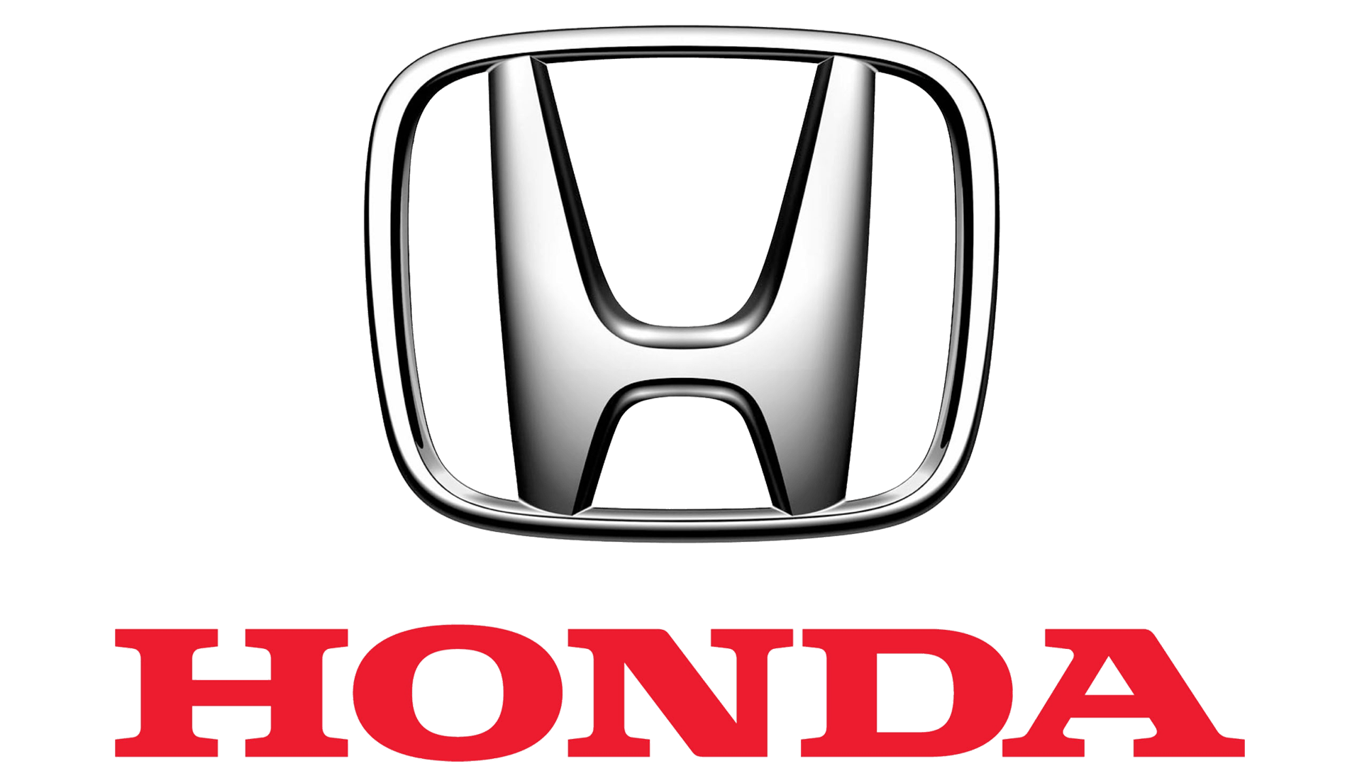 The honda logo is shown on a white background.