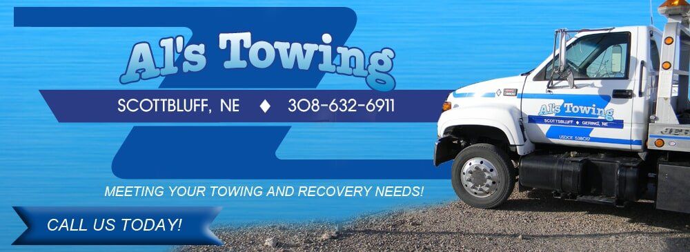 Al’s Towing, Inc. - Scottsbluff, NE. 308-632-6911 - Meeting Your Towing and Recovery Needs! - Call us today!