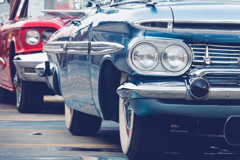 Classic Car Restoration — Blue Classic Car in Lancaster, PA