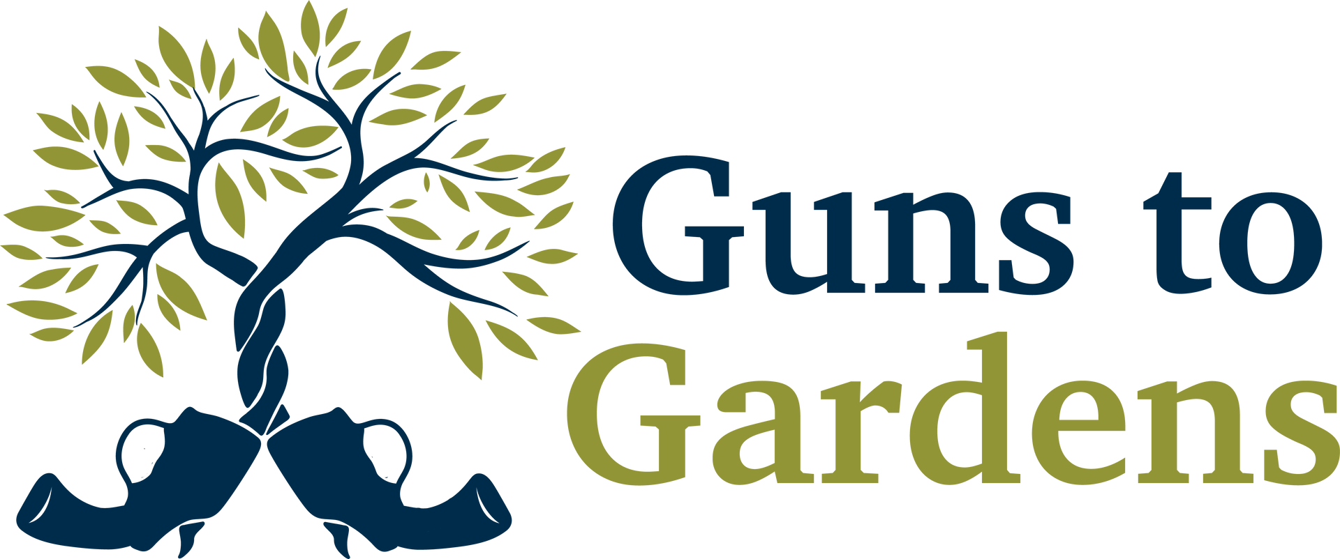 Guns to Gardens logo