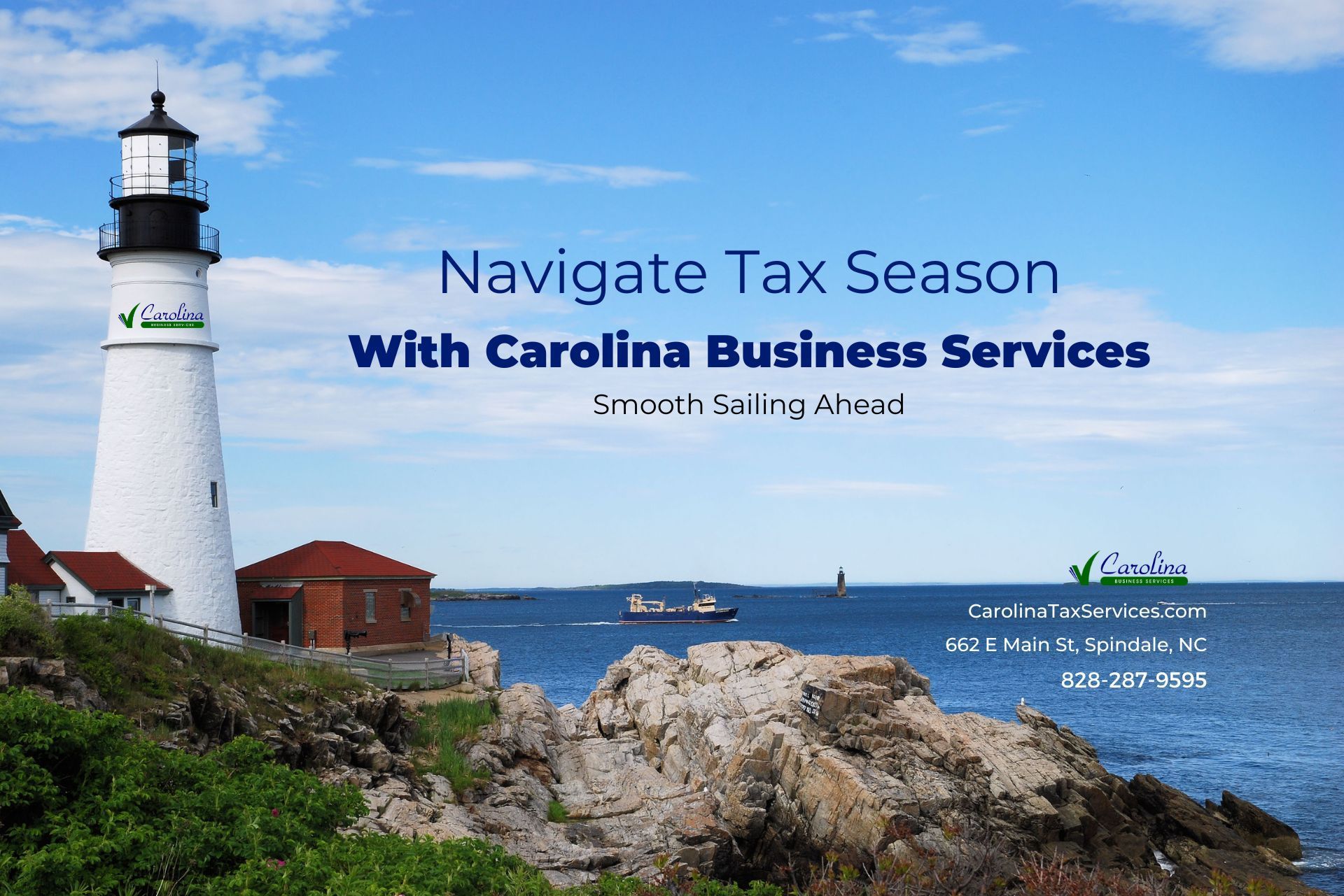 Smooth Tax Season Sailing with Carolina Business Services
