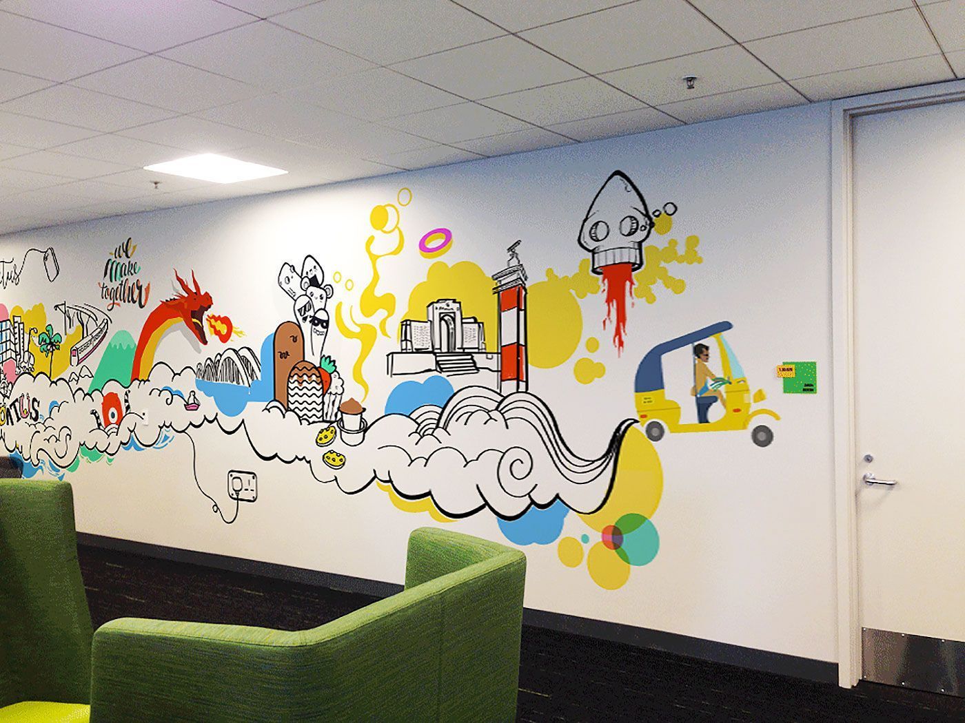 impression murale walto