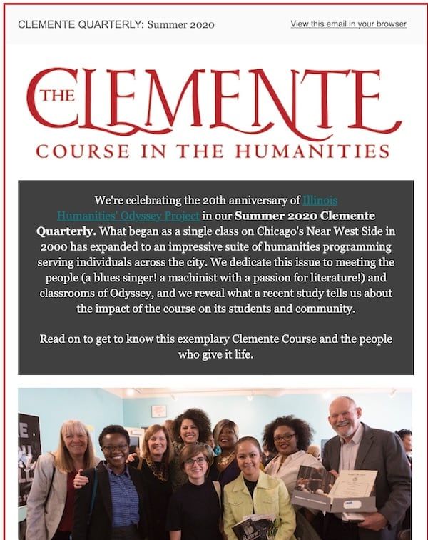 Summer 2020 Clemente Quarterly