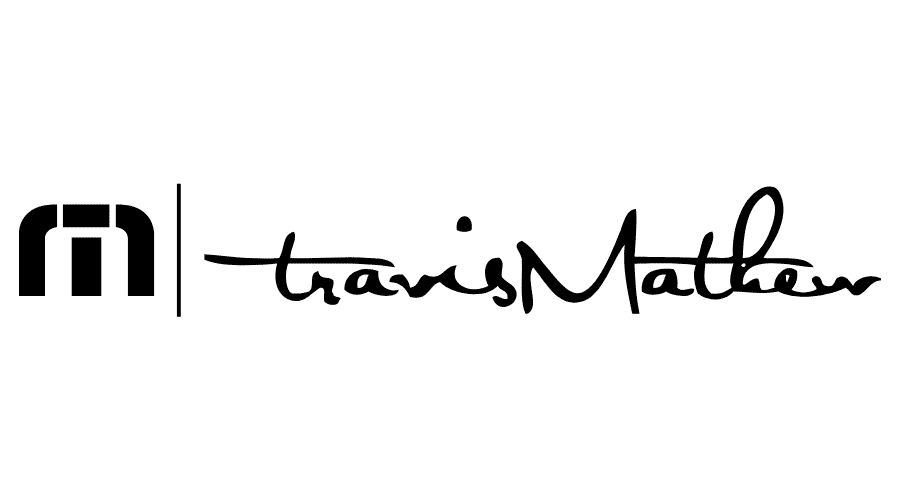 A black and white logo for a company called trans mather.
