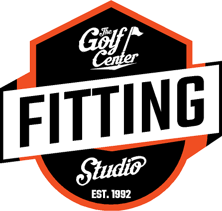 A logo for the golf center fitting studio.