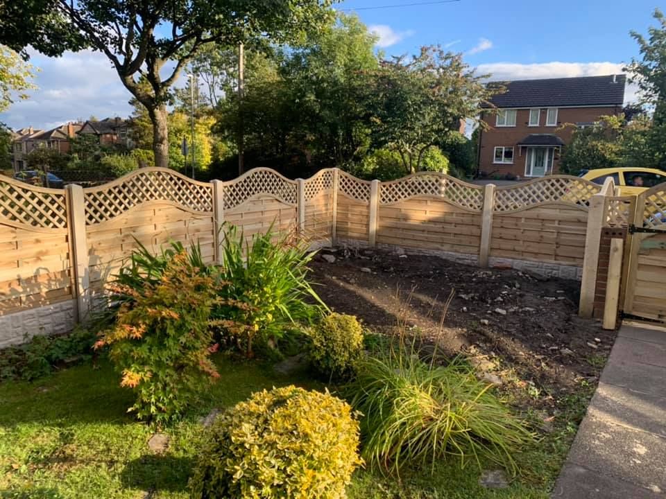 Omega trellis fence panels | Sheffield Fencing