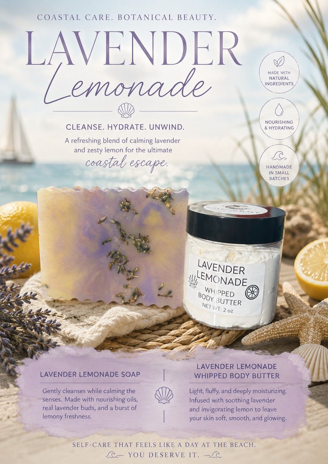 Lavender Lemonade Whipped Body Butter