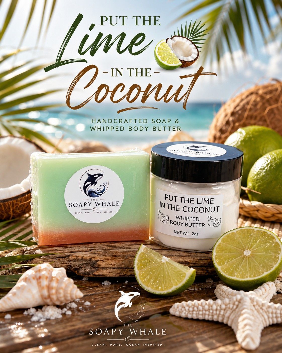 Put the Lime in the Coconut Whipped Body Butter