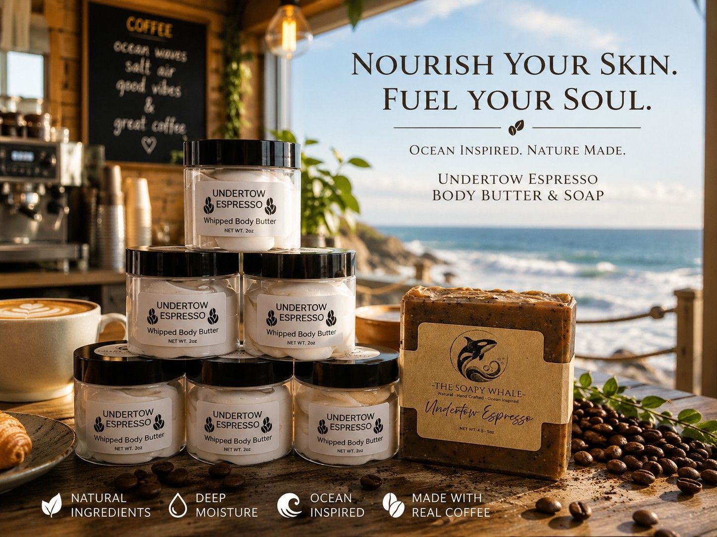 Undertow Espresso Whipped Body Butter
