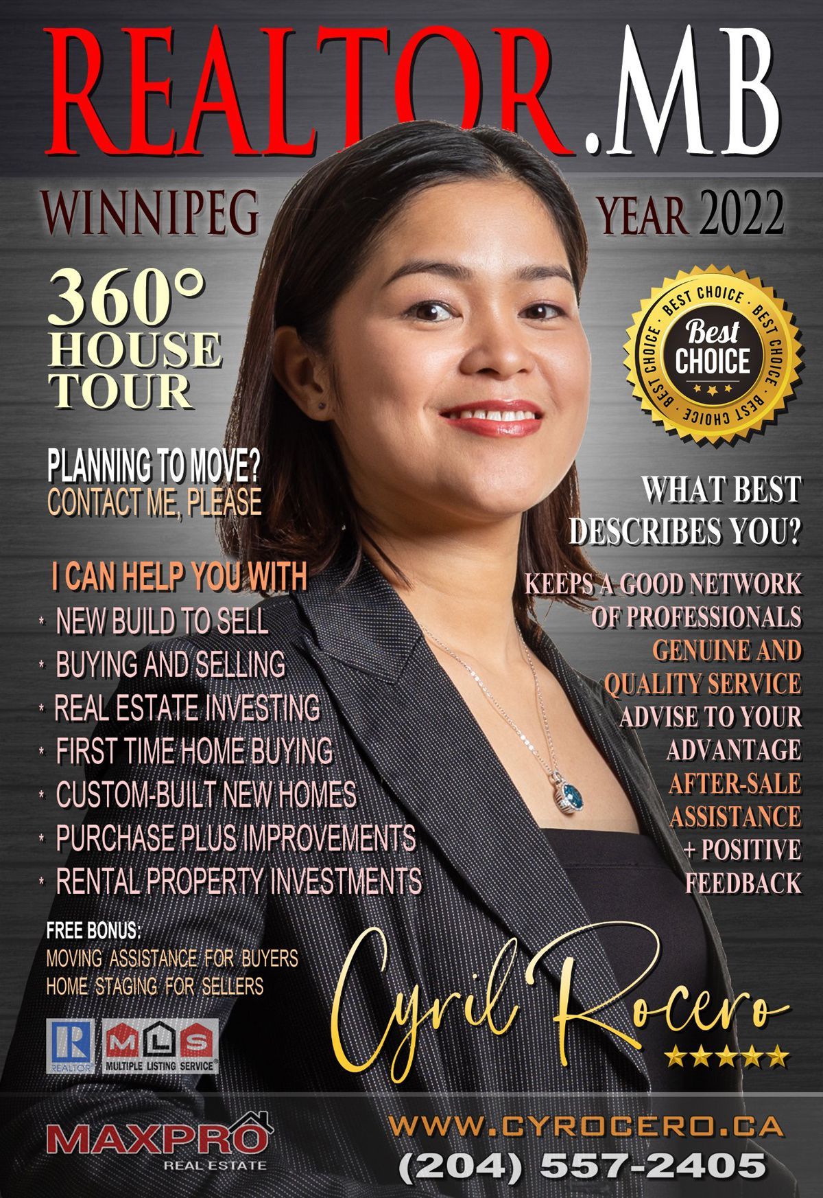Best Winnipeg Real Estate Agent - Cyril Rocero
