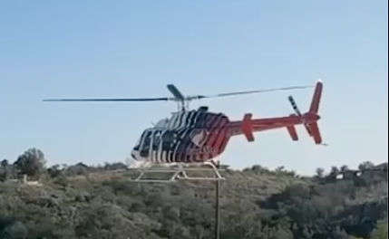 Care Flight Helicopter