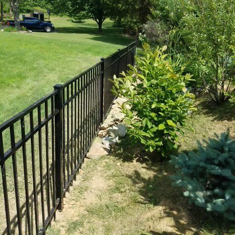 Fence Near Plants — Louisville, KY — Okolona Fence Co Inc
