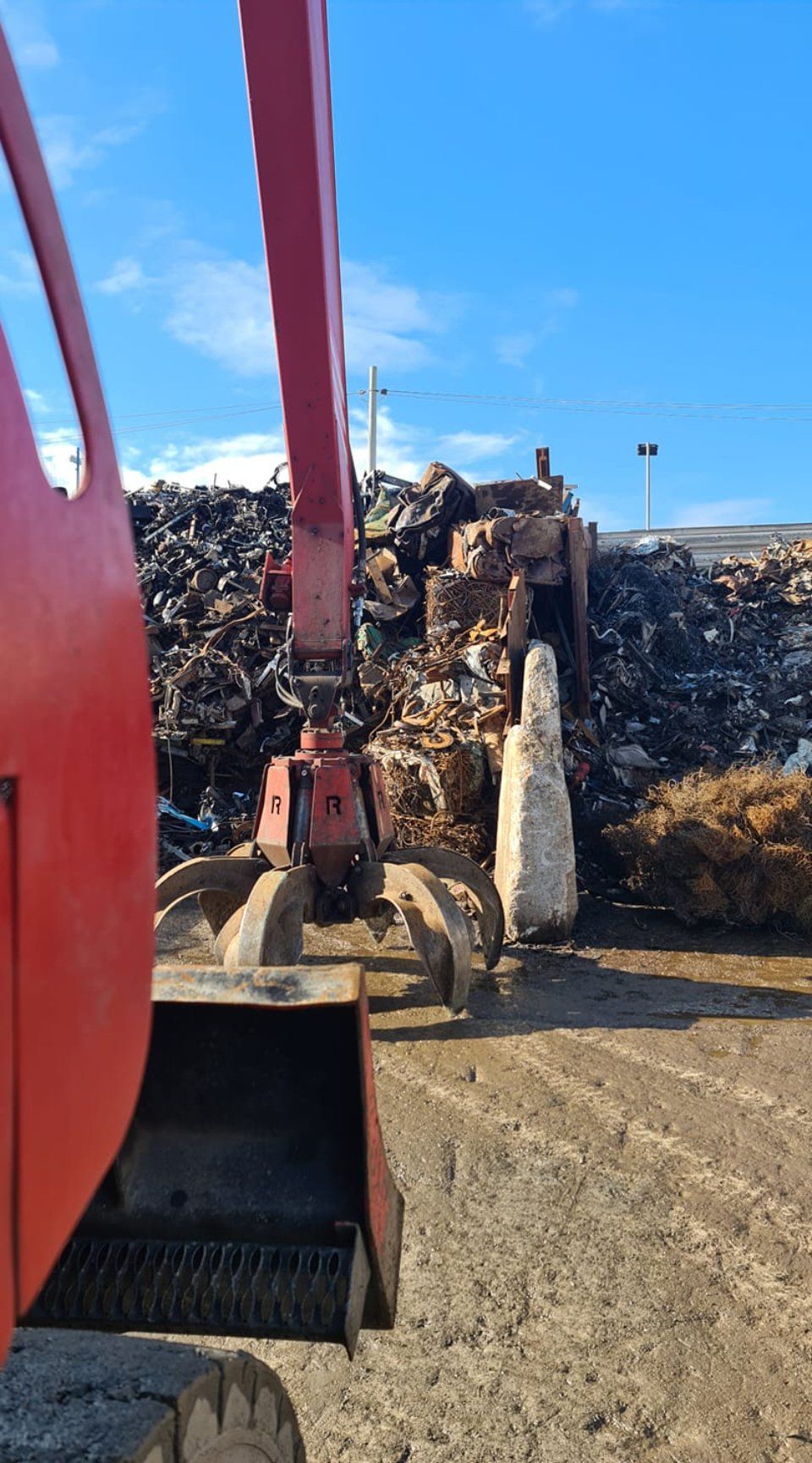 Attrezzatura per recupero rifiuti