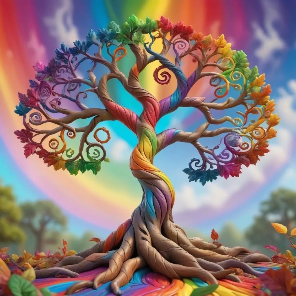 Rainbow Tree 