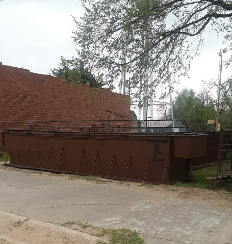 steel duck blind pit