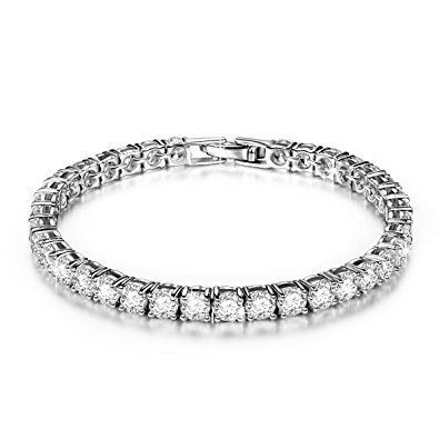 fedina in oro bianco con diamanti