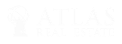 Altas Real Estate logo - white