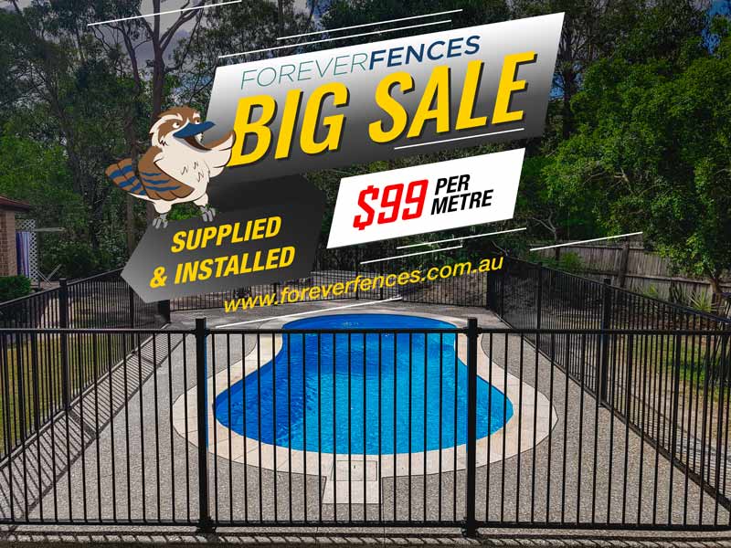 forever fences sale ad