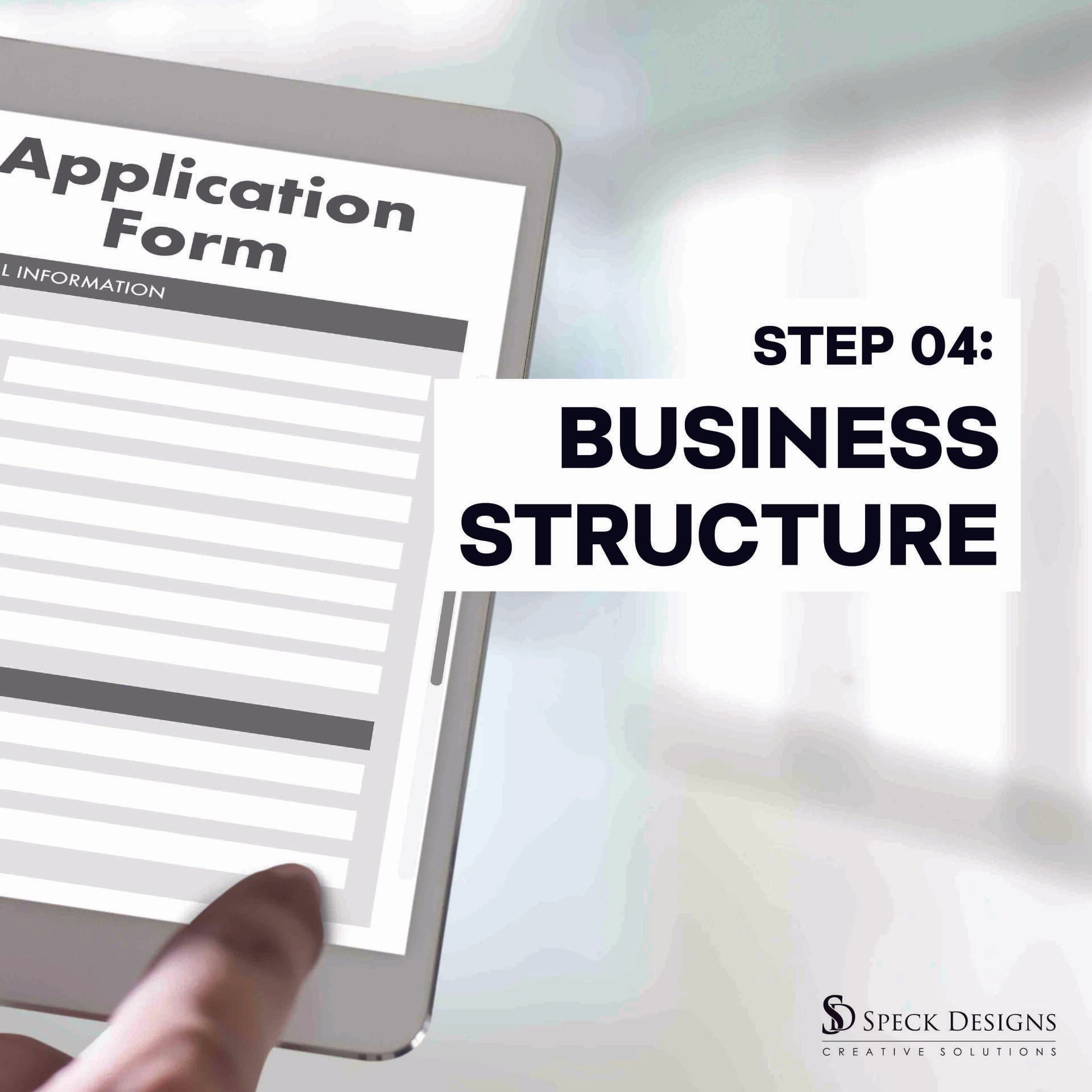 A person is holding a tablet with an application form on it.