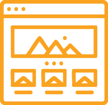 a website page showing different services offered.