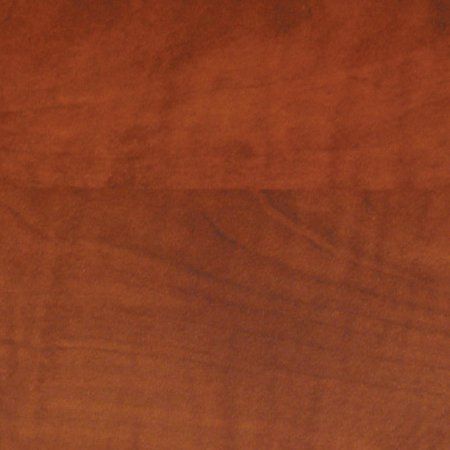 Brown wood grain with a reddish-brown stain.